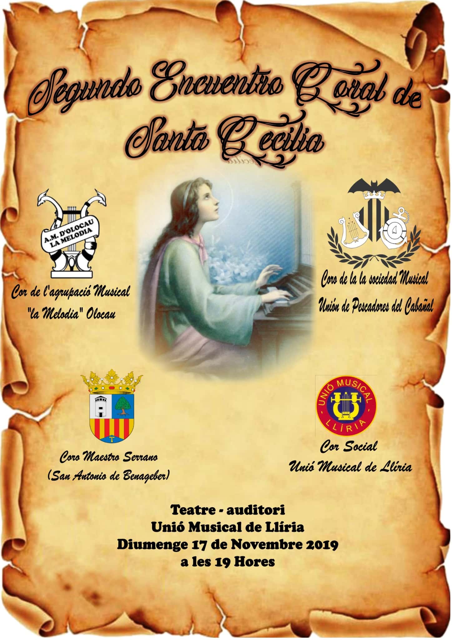 Concert Cor Social Unió Musical de Lliria