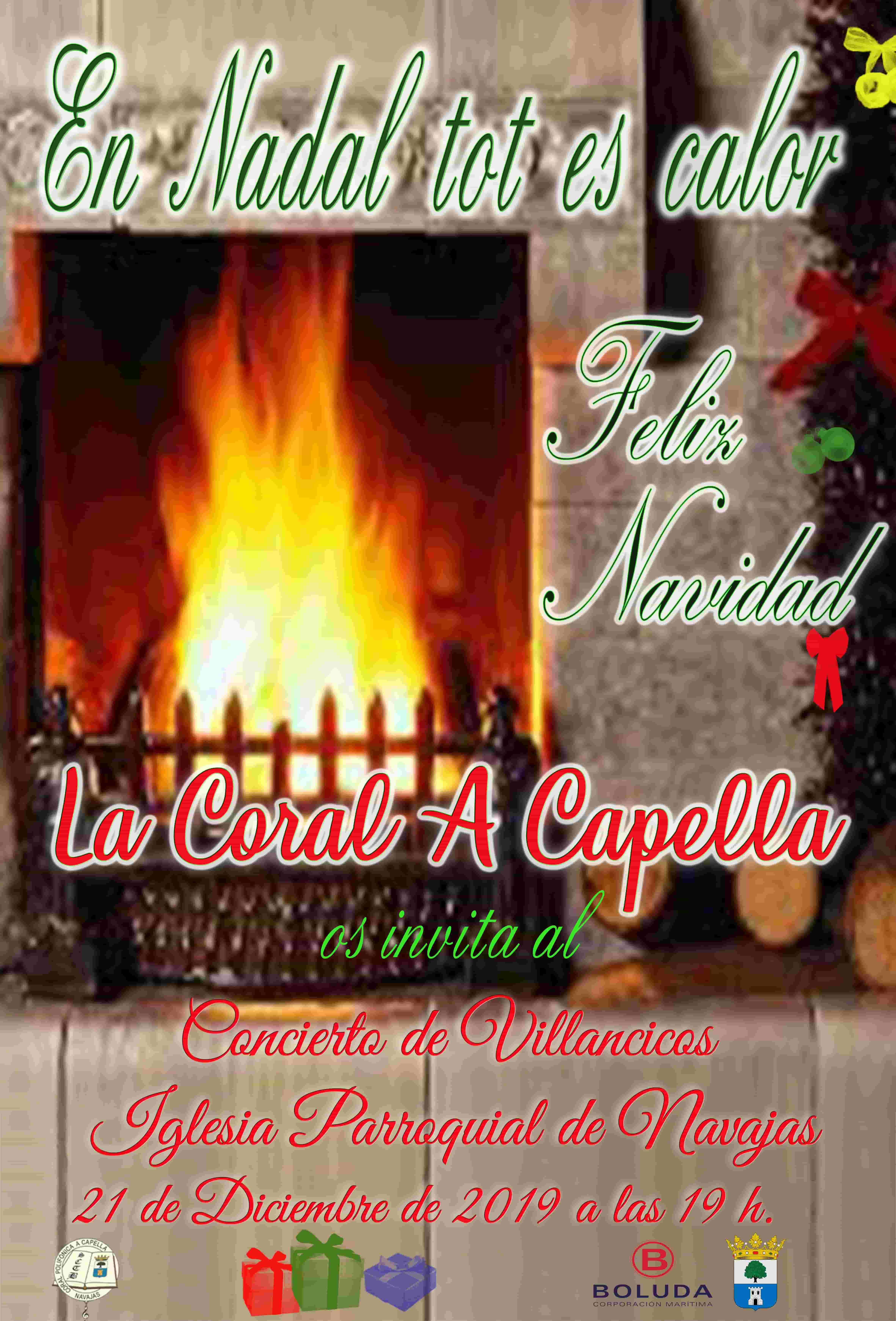 Concierto de Navidad de la Coral A Capella de Navajas