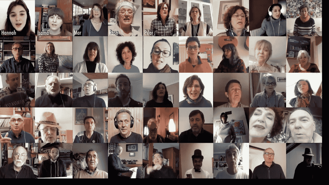 Assaig del Orfeó Valencià