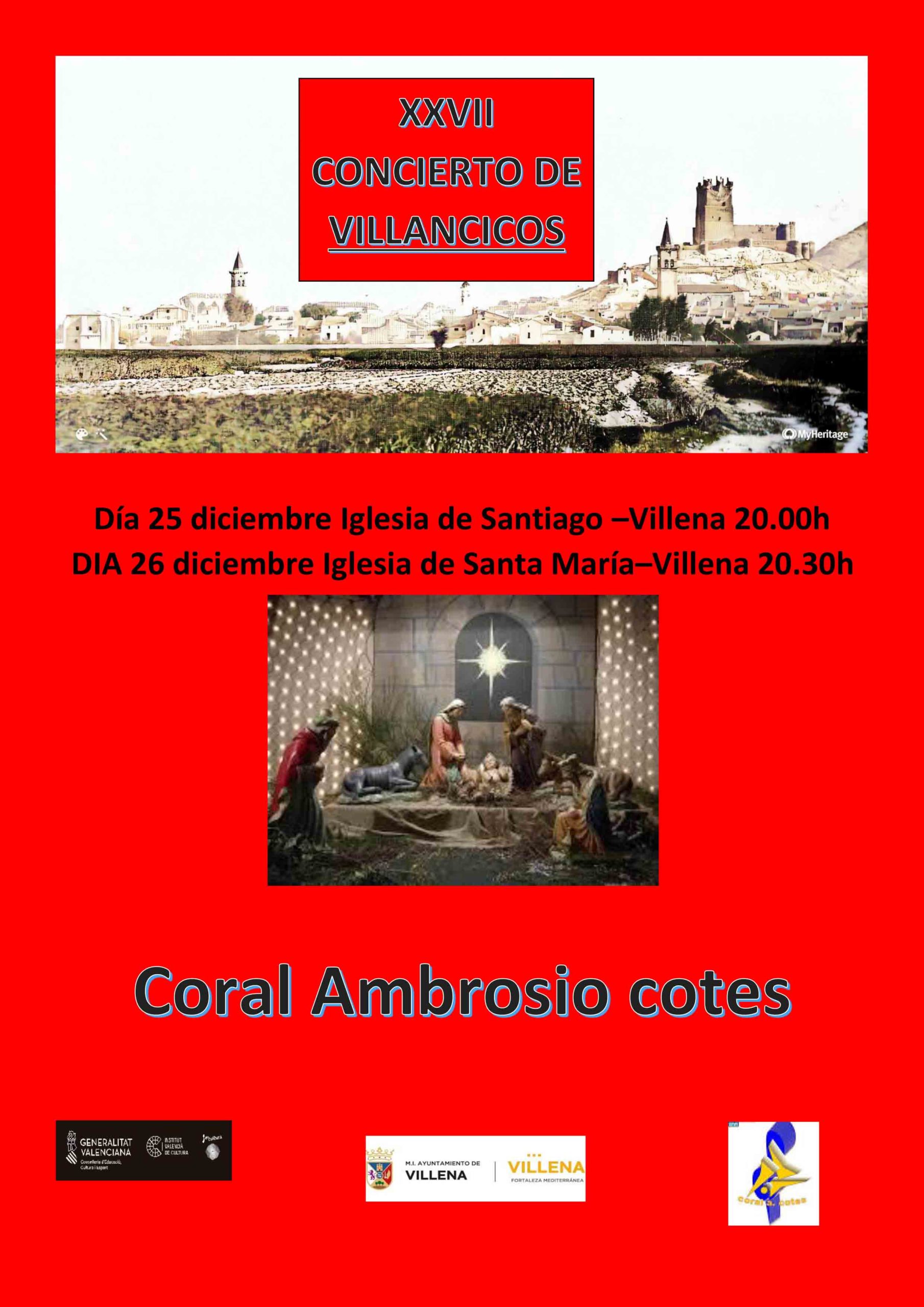 Concerts Nadal Coral Ambrosio Cotes.