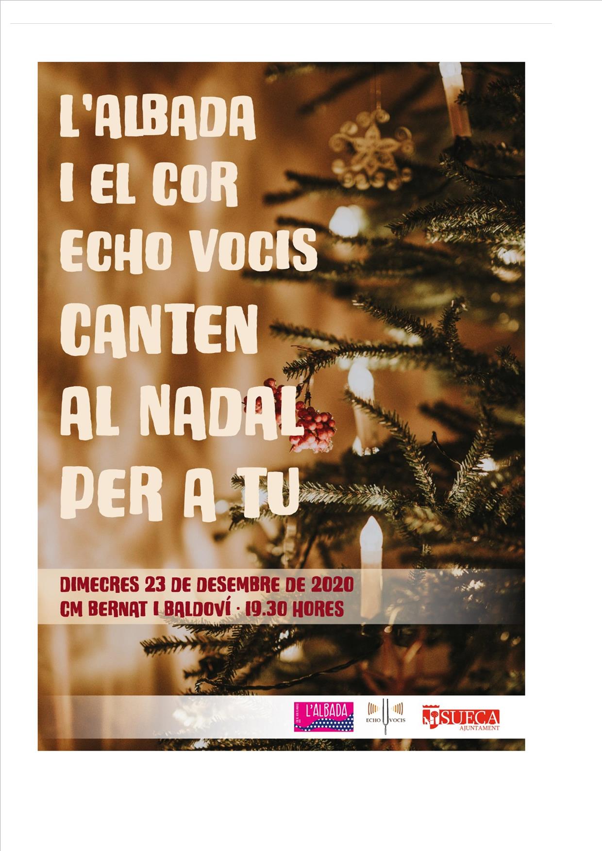 Concert de Nadal del Cor Echo Vocis de Sueca