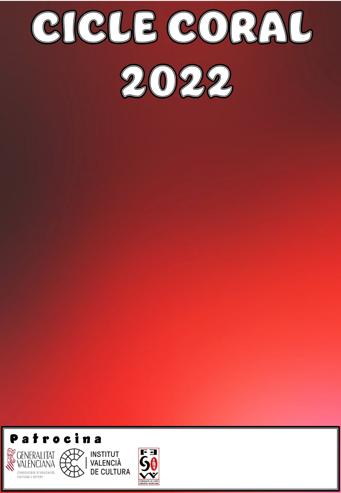 Cicle Música Coral 2022