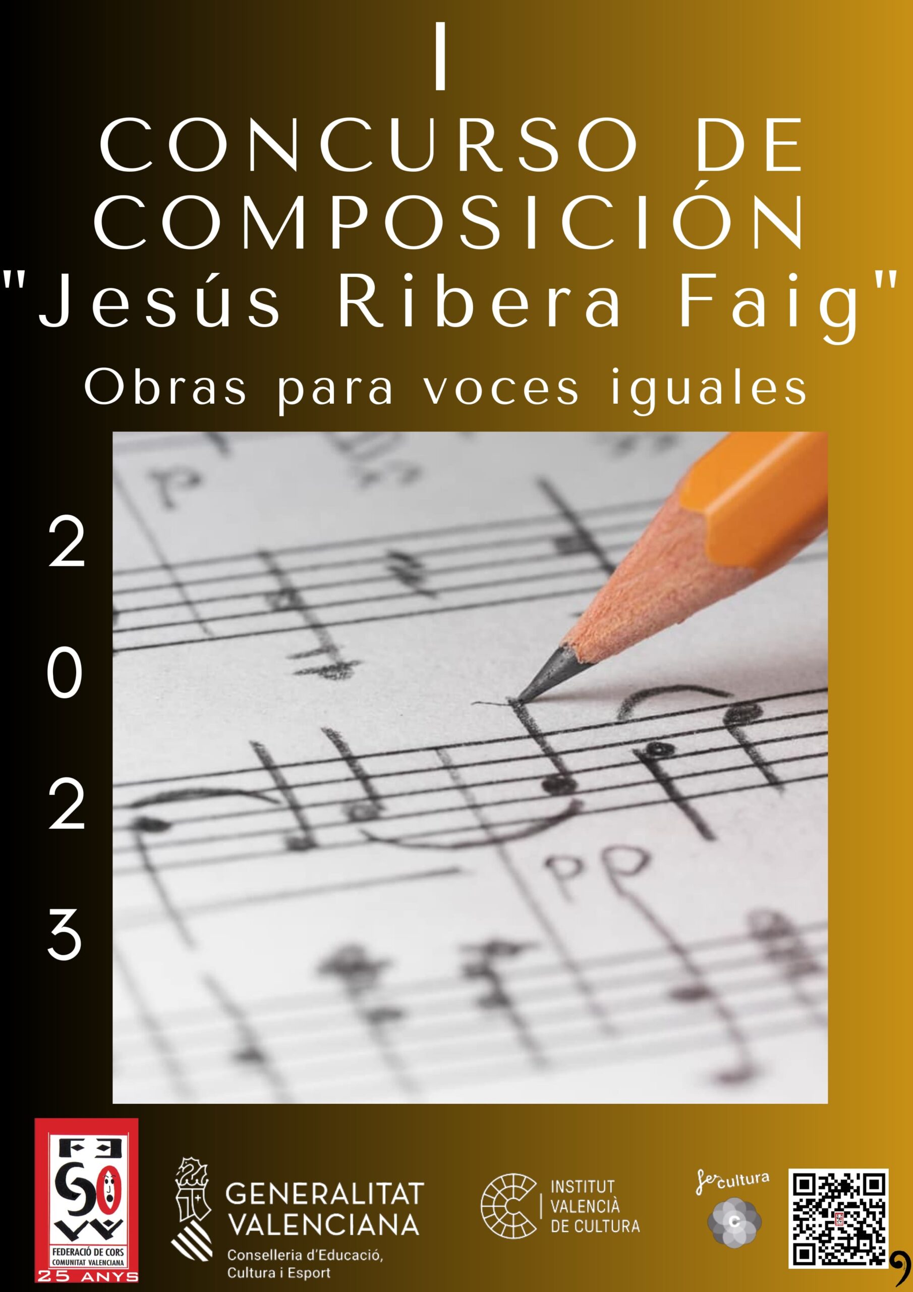 Fallo del I Concurso de composición JESÚS RIBERA FAIG