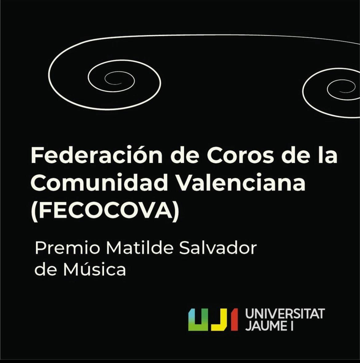 IV Premio Matilde Salvador de Música a FECOCOVA